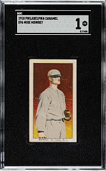 1910 E96 Philadelphia Caramel Mike Mowrey SGC POOR 1