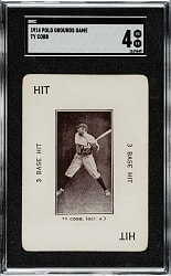 1914 WG4 Polo Grounds Game Ty Cobb SGC VG/EX 4