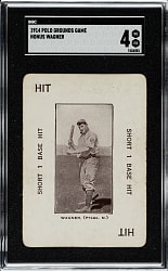 1914 WG4 Polo Grounds Game Honus Wagner SGC VG/EX 4
