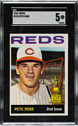 1964 Topps #125 Pete Rose SGC EX 5