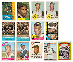 1960 to 1972 Fleer and Topps Roberto Clemente Collection (13)