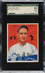 1934 R320 Goudey #57 Bill Swift SGC NM+ 86