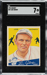 1934 R320 Goudey #59 Joe Mowry SGC NM 7