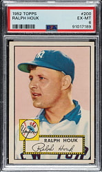 1952 Topps #200 Ralph Houk PSA EX-MT 6