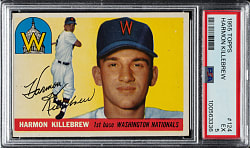 1955 Topps #124 Harmon Killebrew Rookie PSA EX 5