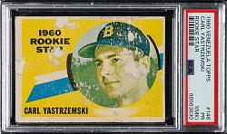 1960 Topps Venezuelan #148 Carl Yastrzemski Rookie PSA POOR 1 (MK)