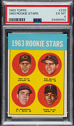 1963 Topps #228 Tony Oliva Rookie PSA EX-MT 6
