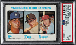 1973 Topps #615 Mike Schmidt Rookie PSA NM 7