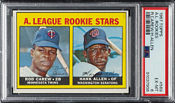 1967 Topps #569 Rod Carew Rookie PSA EX-MT 6