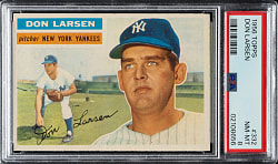 1956 Topps #332 Don Larsen PSA NM-MT 8