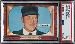 1955 Bowman #303 Jocko Conlan PSA NM 7