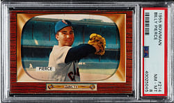1955 Bowman #214 Billy Pierce PSA NM-MT 8