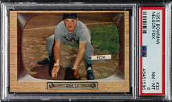 1955 Bowman #33 Nellie Fox PSA NM-MT 8