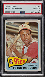 1965 Topps #120 Frank Robinson PSA VG-EX 4