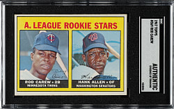 1967 Topps #569 Rod Carew Rookie SGC Authentic