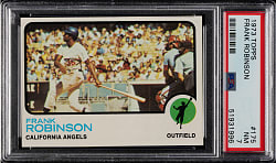 1973 Topps #175 Frank Robinson PSA NM 7