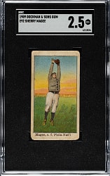 1909 E92 Dockman & Sons Sherry Magee SGC GOOD+ 2.5