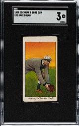 1909 E92 Dockman & Sons Dave Shean SGC VG 3