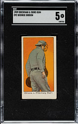 1909 E92 Dockman & Sons George Gibson SGC EX 5