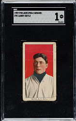 1909 E95 Philadelphia Caramel Larry Doyle SGC POOR 1