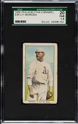 1909 E95 Philadelphia Caramel Cy Morgan SGC FAIR 20