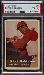 1957 Topps #35 Frank Robinson Rookie PSA VG-EX 4
