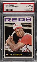 1964 Topps #260 Frank Robinson PSA NM-MT 8 (OC)
