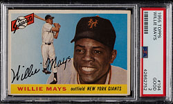 1955 Topps #194 Willie Mays PSA GOOD 2