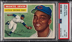 1956 Topps #194 Monte Irvin PSA EX-MT 6
