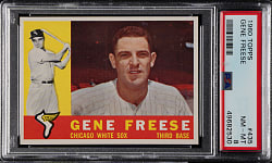 1960 Topps #435 Gene Freese PSA NM-MT 8
