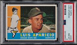 1960 Topps #240 Luis Aparicio PSA NM-MT 8