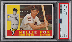 1960 Topps #100 Nellie Fox PSA NM 7