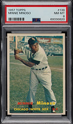 1957 Topps #138 Minnie Minoso PSA NM-MT 8