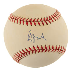 Greg Maddux Single-Signed 1995 World Series Baseball - JSA