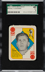 1951 Topps Red Back #46 Billy Goodman SGC VG 40