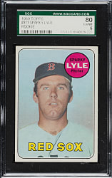 1969 Topps #311 Sparky Lyle SGC EX/NM 80