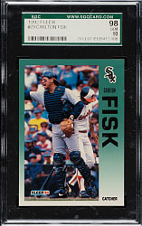 1992 Fleer #79 Carlton Fisk SGC GEM 98