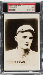 1933 Worch Cigar Red Lucas PSA VG-EX 4