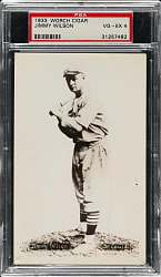 1933 Worch Cigar Jimmy Wilson PSA VG-EX 4