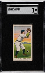 1909 E92 Croft's Cocoa Fred Jacklitsch SGC POOR 1