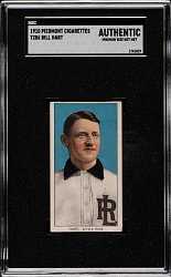 1909-1911 T206 White Border Bill Hart Southern Leaguer SGC Authentic