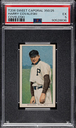 1909-1911 T206 White Border Harry Covaleski PSA EX 5