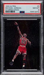 1993-1994 Fleer Ultra Scoring Kings Basketball #5 Michael Jordan PSA NM-MT 8