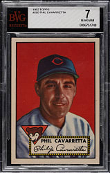 1952 Topps #295 Phil Cavarretta BVG NM 7