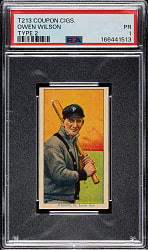 1914 T213 Coupon Cigarettes (Type 2) Owen Wilson PSA POOR 1