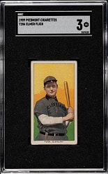 1909-1911 T206 White Border Elmer Flick SGC VG 3