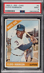 1966 O-Pee-Chee #8 Floyd Robinson PSA MINT 9
