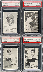 1969 O-Pee-Chee Deckle Edge PSA NM-MT 8 Collection (11) Including Carl Yaztrzemski, Luis Aparicio, and Willie McCovey