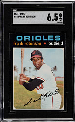 1971 Topps #640 Frank Robinson SGC EX/NM+ 6.5