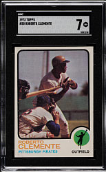 1973 Topps #50 Roberto Clemente SGC NM 7